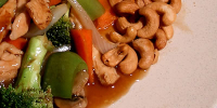 Chicken with Cashew Nuts Chinese Food