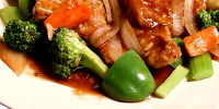 Peking-Style Pork Chops Chinese Food