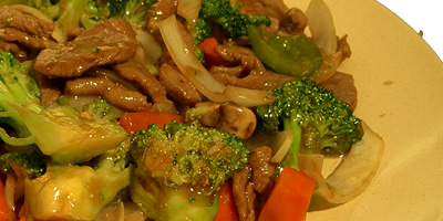 Beef with Broccoli Chinese Food