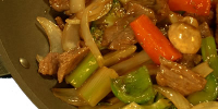 Beef with Mixed Vegetables Chinese Food