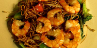 Cantonese Shrimp Lo Mein Chinese Food