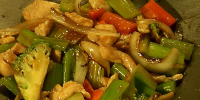 Chicken with Mixed Vegetables Chinese Food