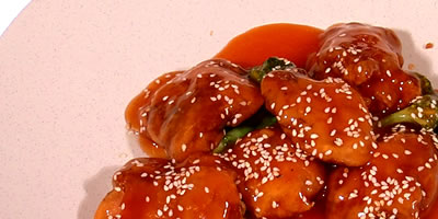 Sesame Chicken Chinese Food