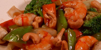 Shrimp with Cashew Nuts Chinese Food