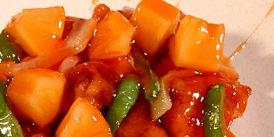 Sweet and Sour Pork Chinese Food