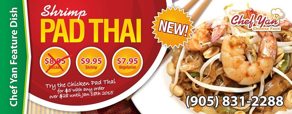 Chicken Pad Thai $5